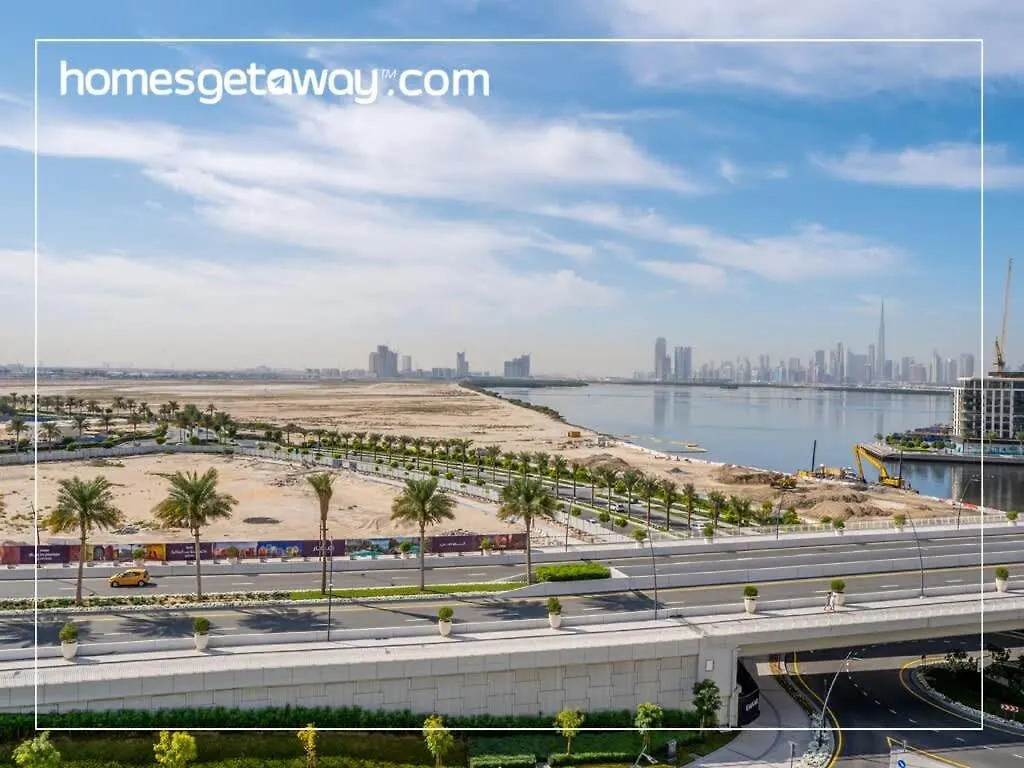Apartment Homesgetaway- Lavish 2Br In Creek Harbor With Beach Access Dubai