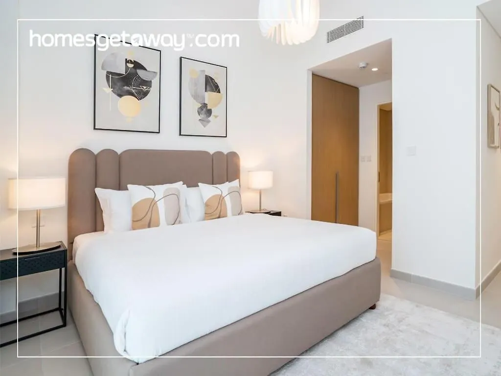 Apartment Homesgetaway- Lavish 2Br In Creek Harbor With Beach Access Dubai